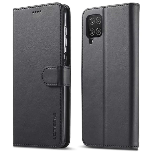 LC.IMEEKE Samsung Galaxy M33 5G flip etui - Svart Black