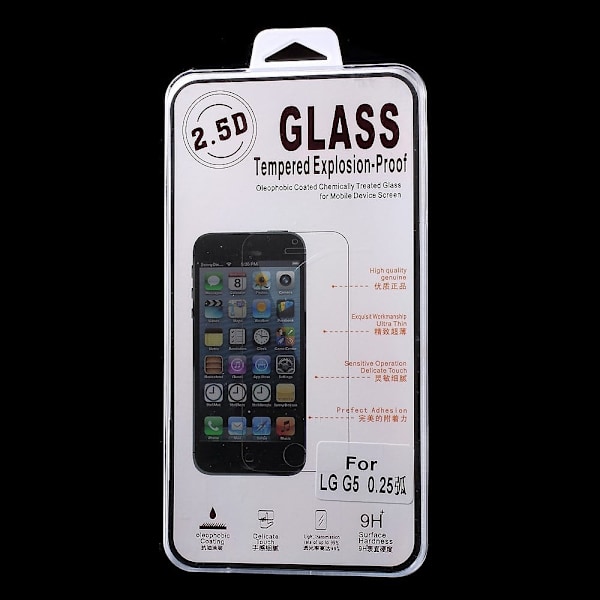 Karkaistu Lasi LG G5 Näytönsuoja Transparent