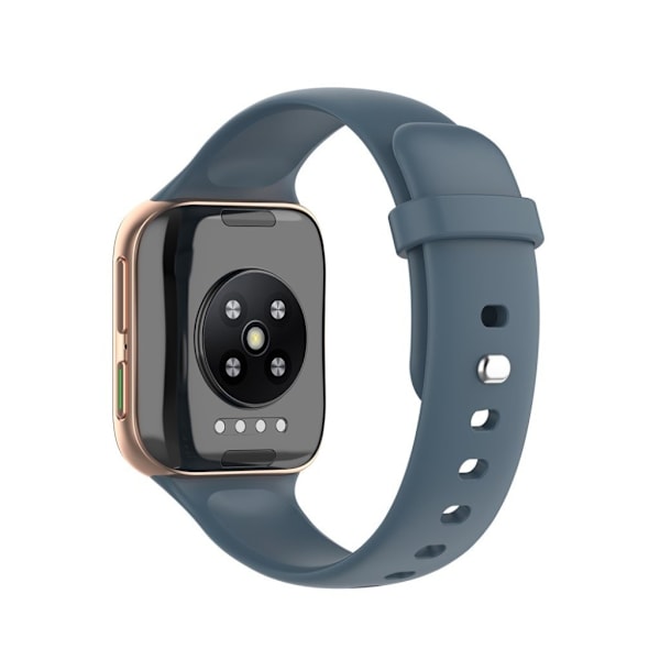 Oppo Watch (41mm) simple silikone rem - mørkeblå Blue