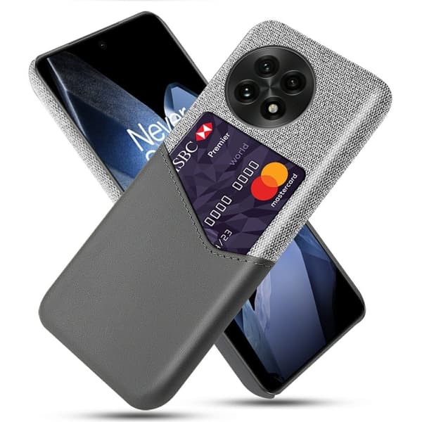 Bofink OnePlus 13 cover med kortholder - Grå Silver grey