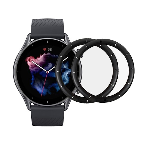 2Pcs Amazfit GTR 3 HD PMMA screen protector Transparent