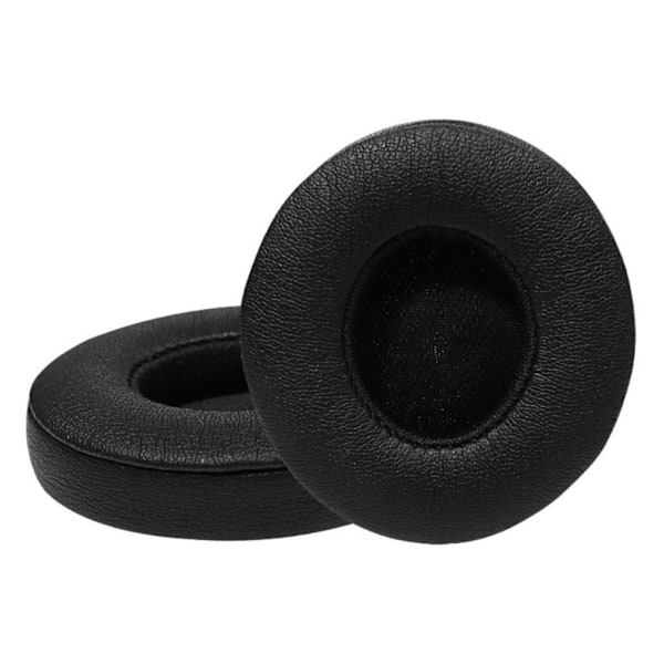 Beats Solo 2 / 3 pude i læder - Sort Black