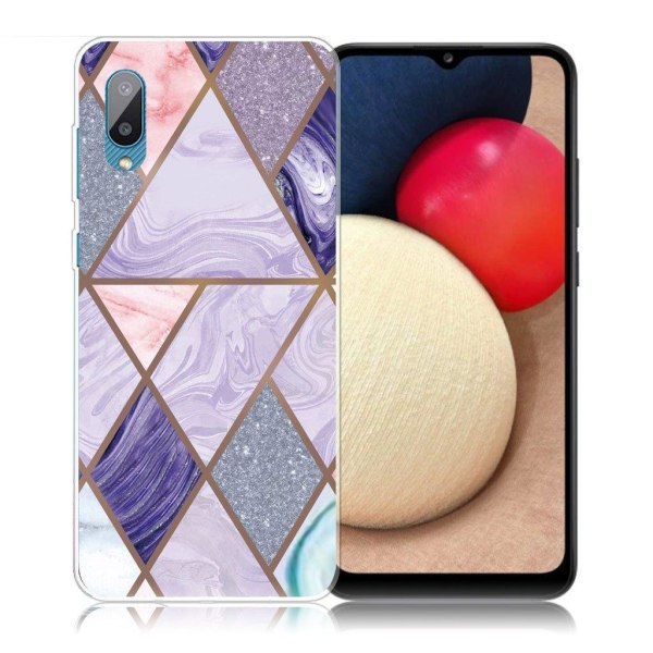 Marble design Samsung Galaxy M02 / Samsung Galaxy A02 kotelot - Kolmiot Ja Kolmiot Multicolor