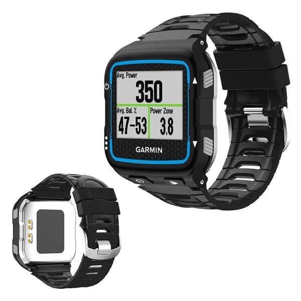 Garmin Forerunner 920XT silikone urrem - Sort Black