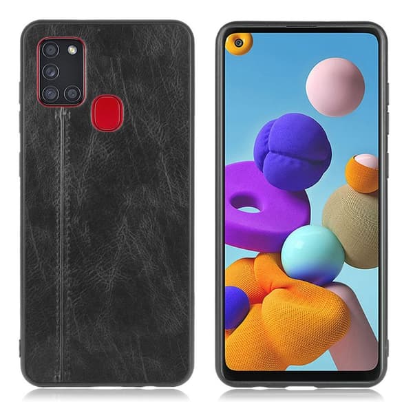 Admiral Samsung Galaxy A21s kuoret - Musta Black