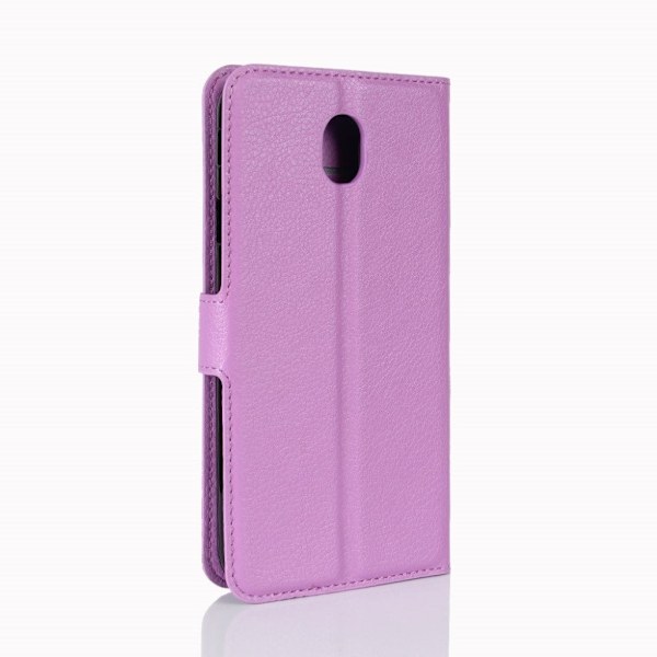 Samsung Galaxy J5 (2017) Lækkert læder etui - Lilla Purple