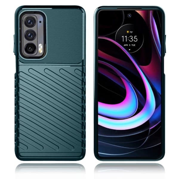 Thunder Motorola Edge (2021) Etui - Grønn Green