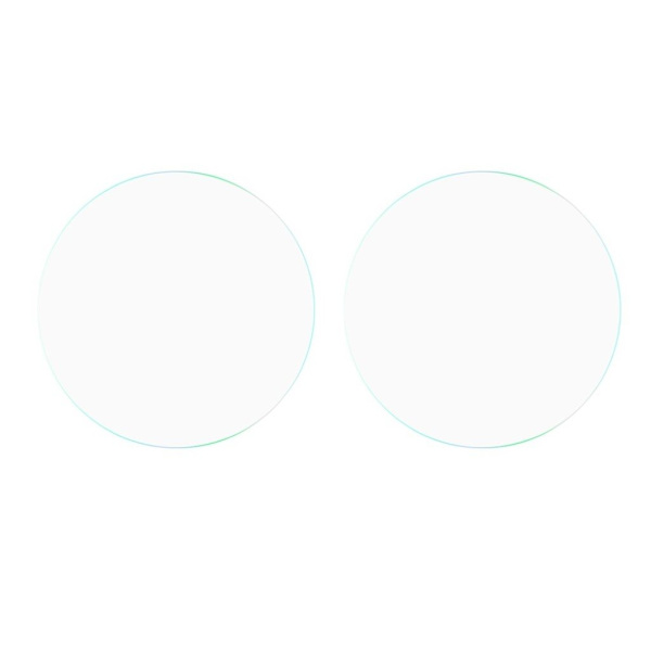 2 Pcs Samsung Galaxy Watch 4 (44mm) tempered glass screen protector Silvergrå