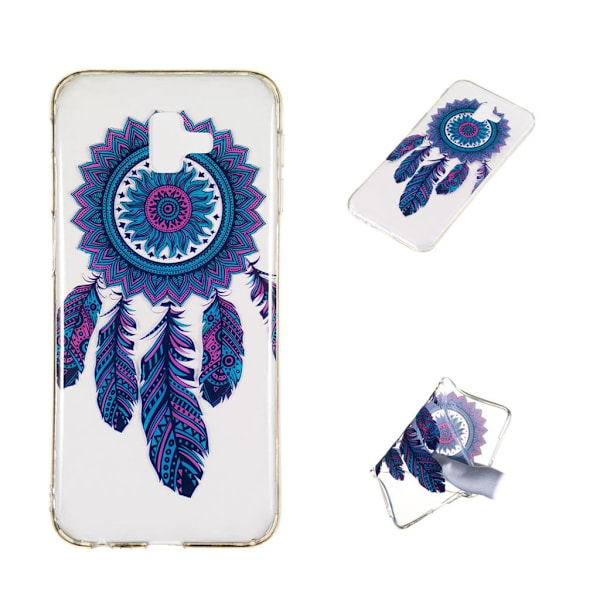 Samsung Galaxy J6 Plus (2018) mønstret gele etui - Drømmefanger Multicolor