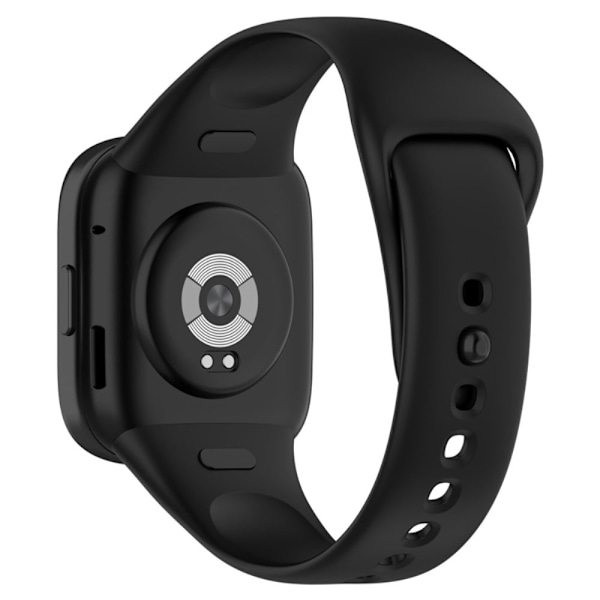 Xiaomi Redmi Band 3 silikoninen ranneke - Musta Black