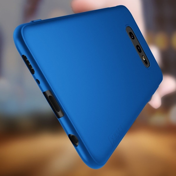 X-LEVEL Samsung Galaxy S10e mat etui - Blå Blue