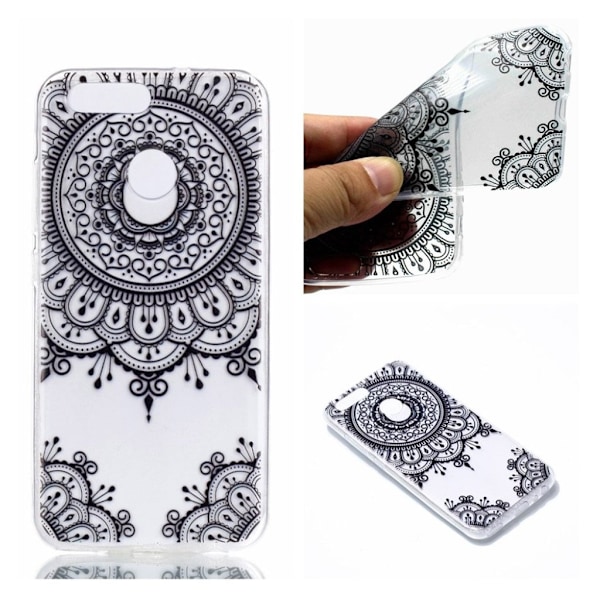 Huawei Nova 2 ultra-tyndt mønstret blød TPU etui - Lace Mønster Multicolor