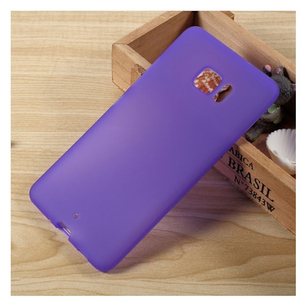 HTC U Ultra Joustava Matta Muovikuori - Violetti Purple