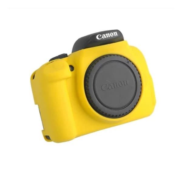 Canon EOS 600D/650D/700D blød silikone beskyttende etui - Gul Yellow