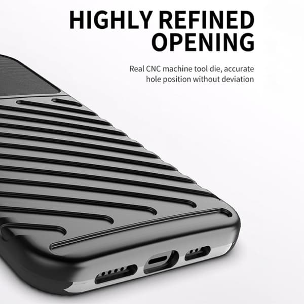 Thunder iPhone 13 Pro Max Suojakotelo - Sininen Blue