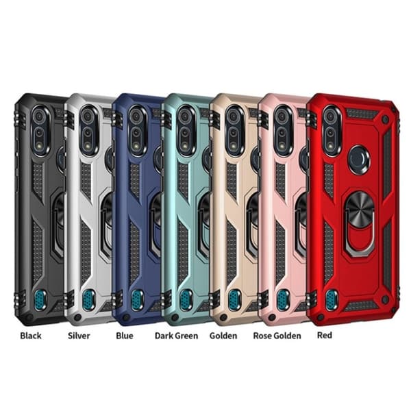 Bofink Combat Motorola Moto E6s (2020) kotelot - Musta Black