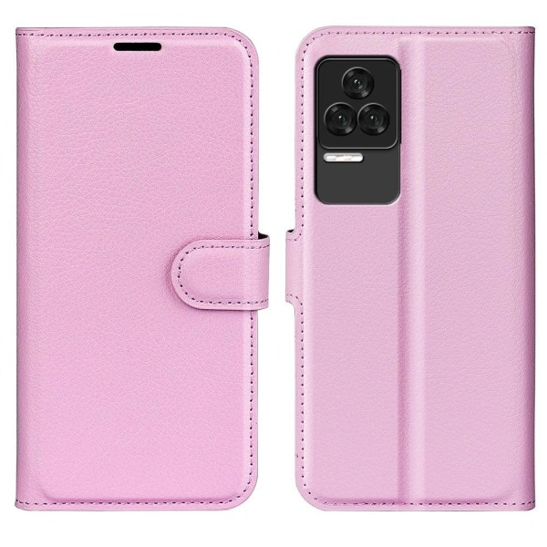 Classic Xiaomi Redmi K50 / Xiaomi Redmi K50 Pro flip kuoret - Pinkki Pink