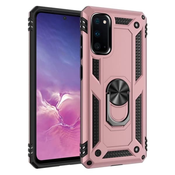 Bofink Combat Samsung Galaxy S20 kotelot - Ruusukulta Pink