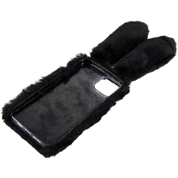 Cute 3D iPhone 14 cover - Sort Black