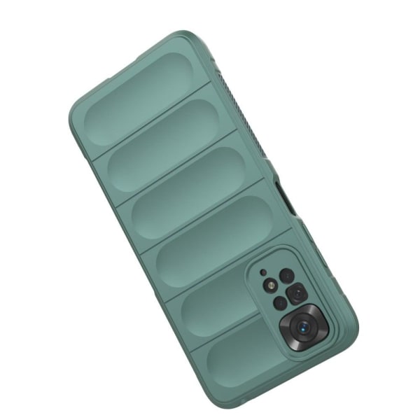 Mjukt greppformat Xiaomi Redmi Note 11S / Xiaomi Redmi Note 11 skal - Grön Grön