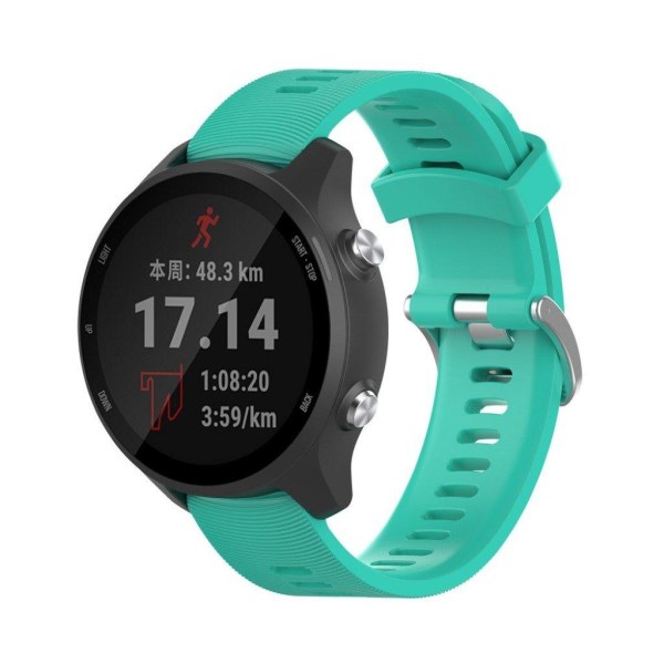 Garmin Forerunner 245 silicone watch band - Cyan Grön