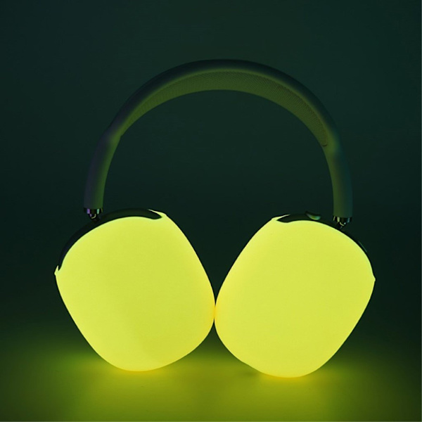 Airpods Max silikonöverdrag - Lysande Gul Gul
