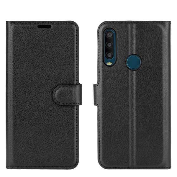 Classic Alcatel 1s (2020) Flippetui - Svart Black