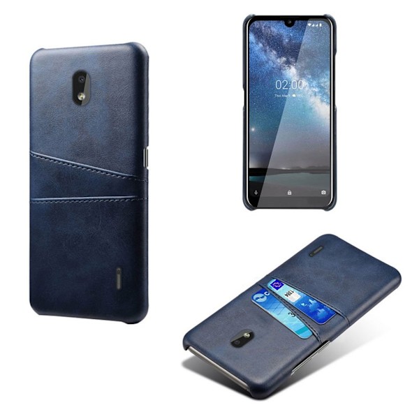 Dual Card Nokia 2.2 kuoret - Tummansininen Blue