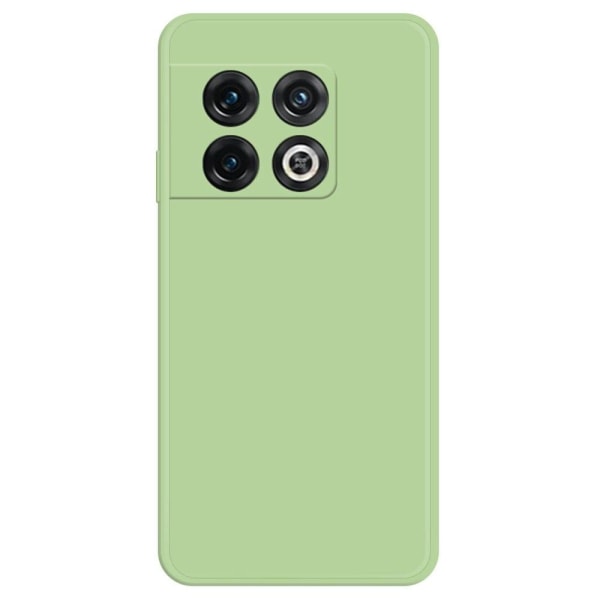 Beveled anti-drop rubberized cover for OnePlus 10 Pro - Green Green