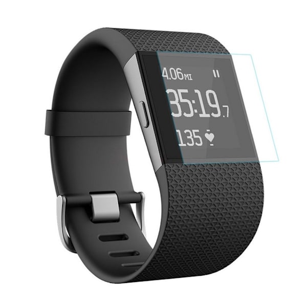 Fitbit Surge temperoitu lasisuoja näytölle Transparent