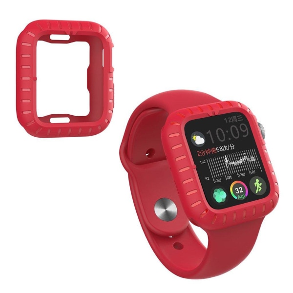 Apple Watch Series 5 40 mm silikoneramme - Rød Red