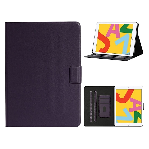 iPad Air (2019) / Air enkelt flipfodral i läder - Lila Lila
