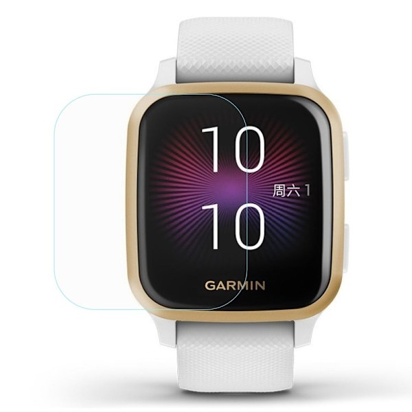 Garmin Venu Sq 2 / Sq HD klar skærmbeskytter Transparent