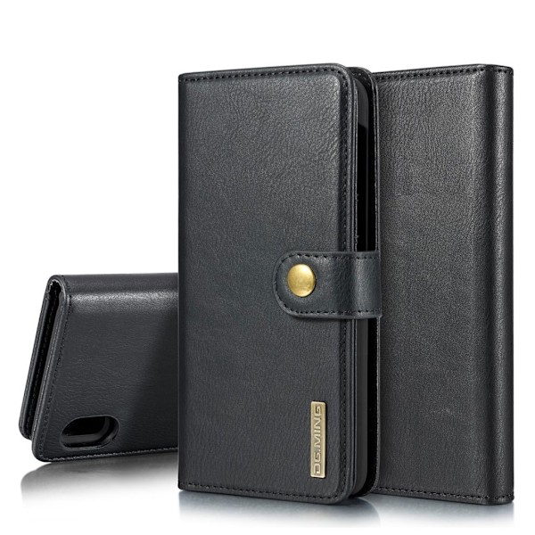 DG.MING Samsung Galaxy A10 2-in-1 Wallet etui - Sort Black
