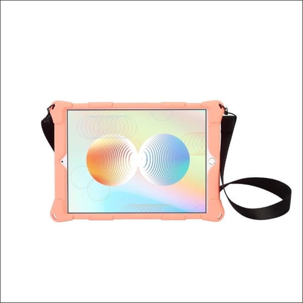 Geometry silikonetui for iPad 10.2 (2019) og iPad Air (2019) - Oransje Orange
