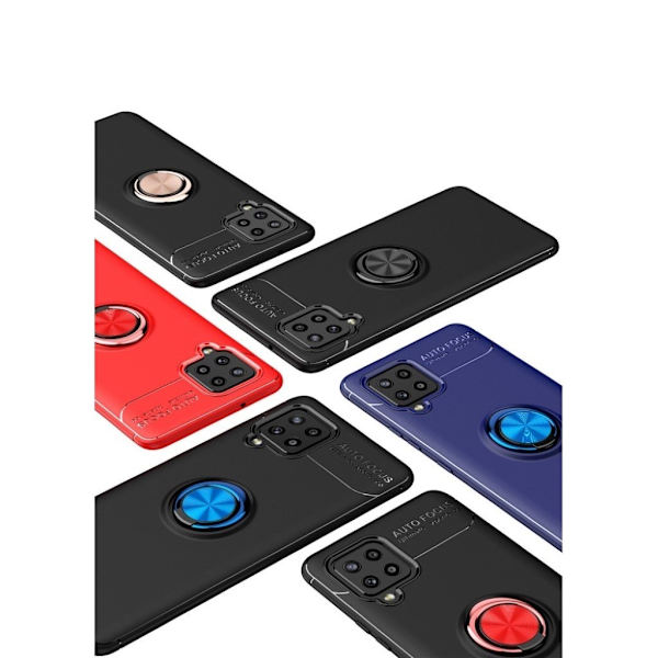 Ringo etui - Samsung Galaxy A42 5G - sort / rød Black