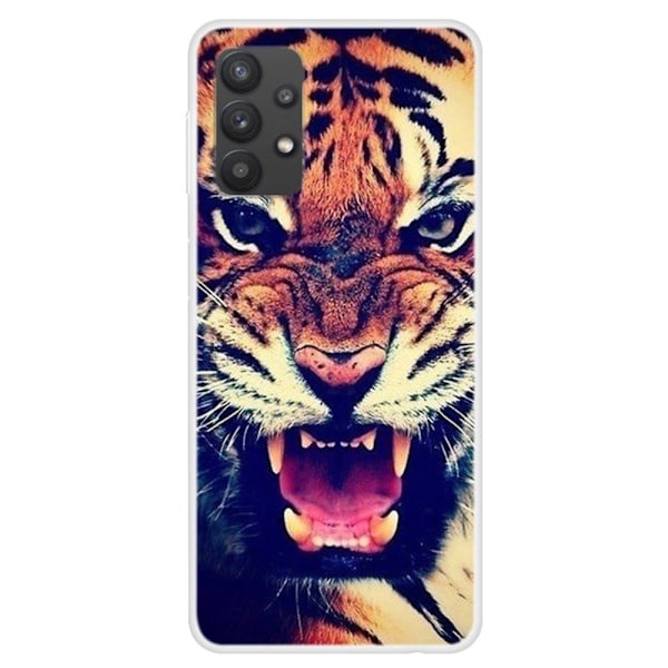 Deco Samsung Galaxy A32 kotelot - Tiikeri Orange