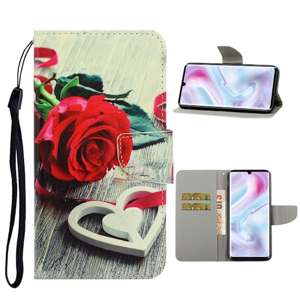 Wonderland Samsung Galaxy A31 kotelot - Ruusu Red