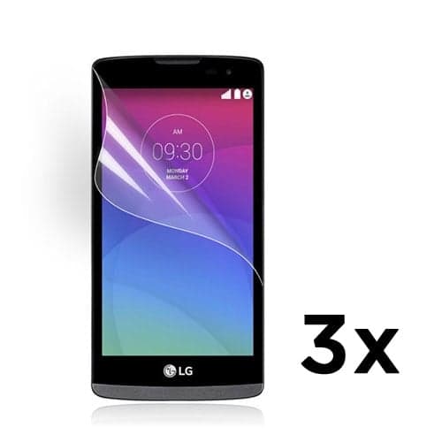 3 Brikker Skjermbeskyttere til LG Spirit. Transparent