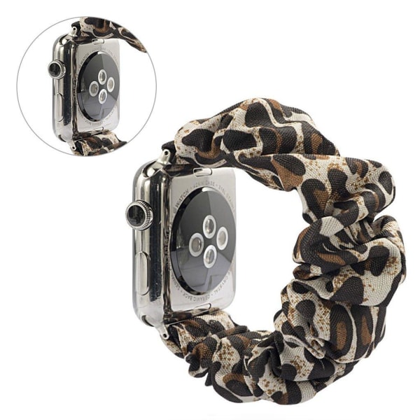 Apple Watch Series 5 44mm trasa mönster klockarmband - coolt leopard mönster multifärg