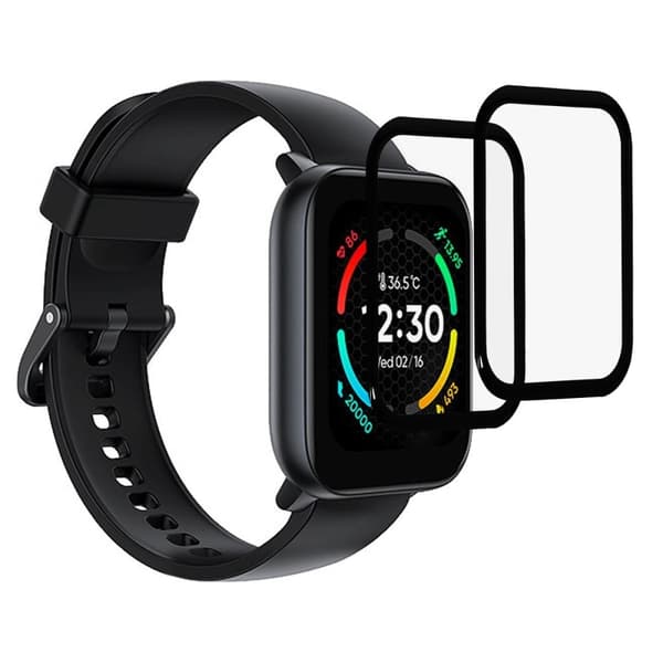 2Pcs Realme TechLife Watch S100 HD screen protector Transparent