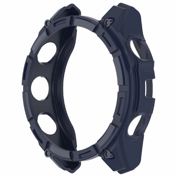 Garmin Enduro 3 TPU Watch Case Anti-Scratch Hollow Watch Frame Deksel - Midnattsblå Blue