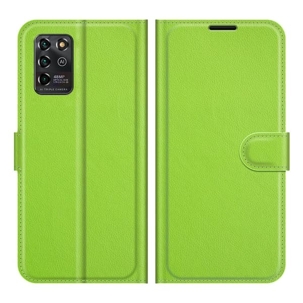 Classic ZTE Blade V30 Vita Flippetui - Grønn Green