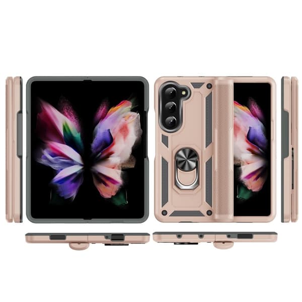 Bofink Combat Samsung Galaxy Z Fold5 Suojakotelo - Apricot Brown