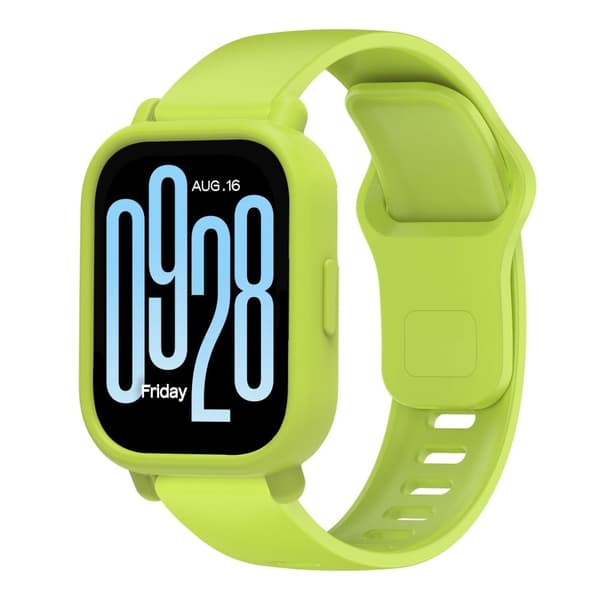 Xiaomi Redmi Watch 5 Active Klockfodral Mjukt silikonöverdrag - Grön Grön