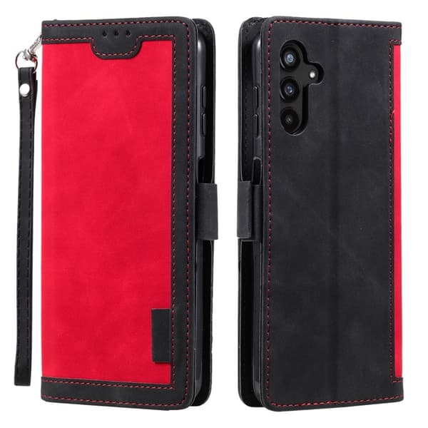 Surburbian Samsung Galaxy A24 4G Flip Etui - Rød Red