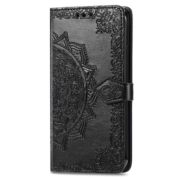 Mandala Motorola Edge 30 Pro Läppäkotelo - Musta Black