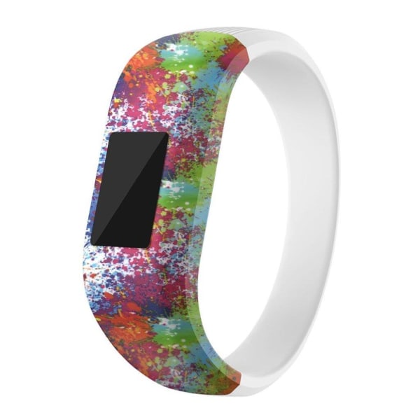 Garmin Vivofit JR kuviollinen silikooni muovinen joustava kellon vaihto ranneke - Monivärinen Multicolor