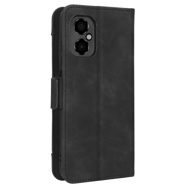 Moderni Nahkalaukku For Xiaomi Poco M4 5G - Musta Black