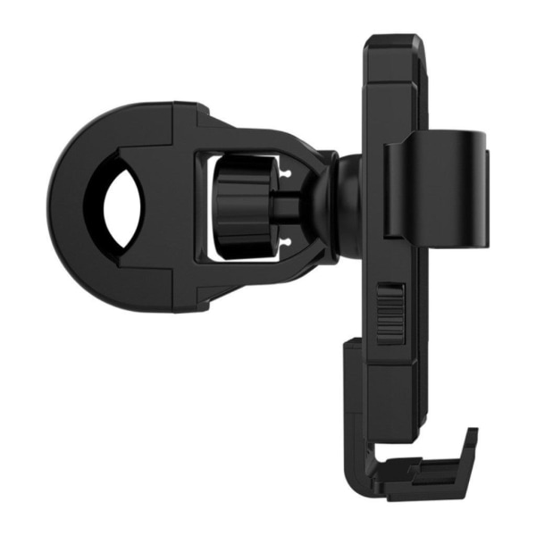 360 degree auto lock bicycle phone holder Black